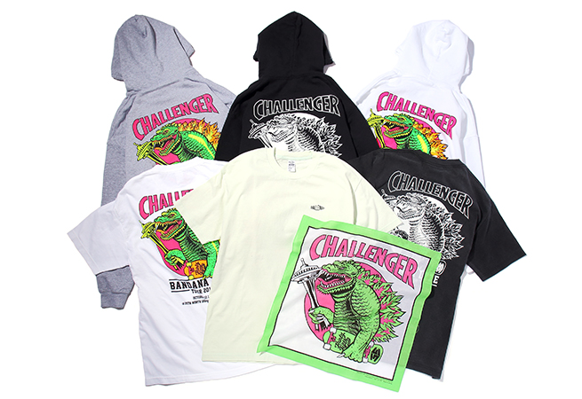 challenger BANDANA LYZE 限定 パーカー チャレンジャー CHALLENGER