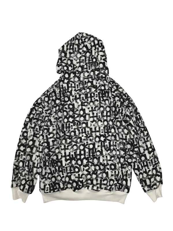 nonnative × MINEDENIM Print くり抜か Hoodie