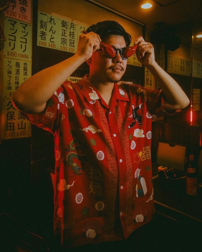 eanbe アロハシャツ SAKE SAKE / GREEN – Eanbe