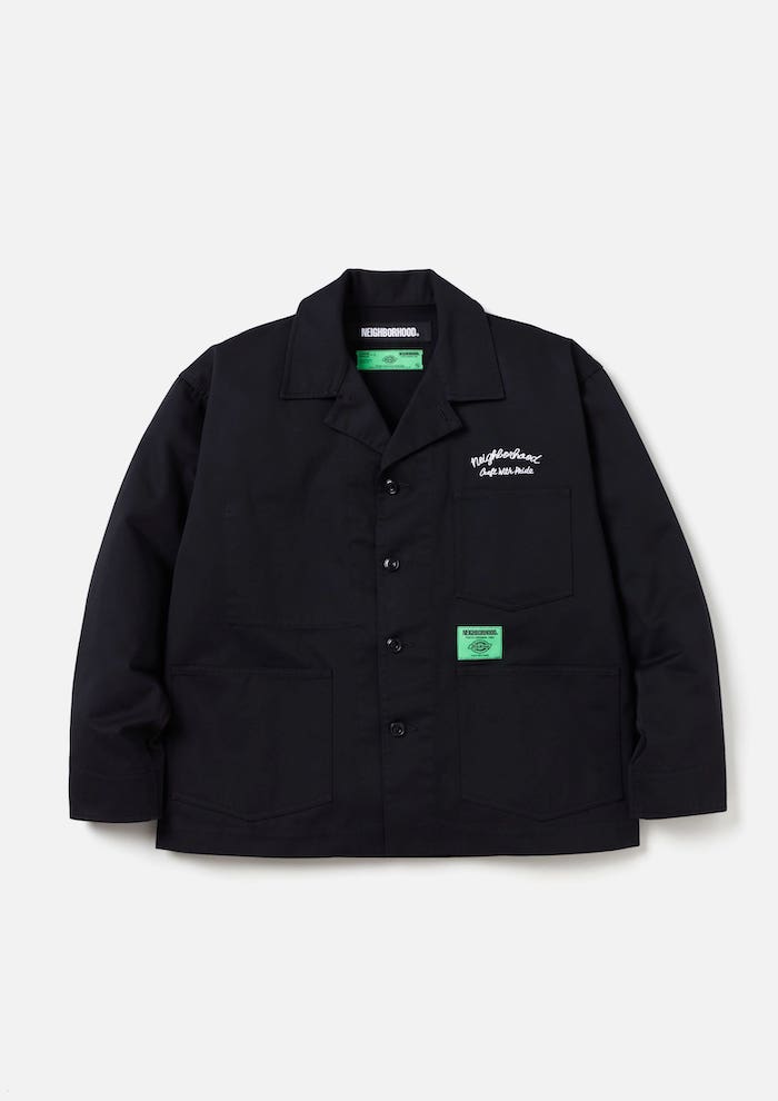 WASHED COVERALL JACKET 24AW NEIGHBORHOOD BW.COVERALL JACKET