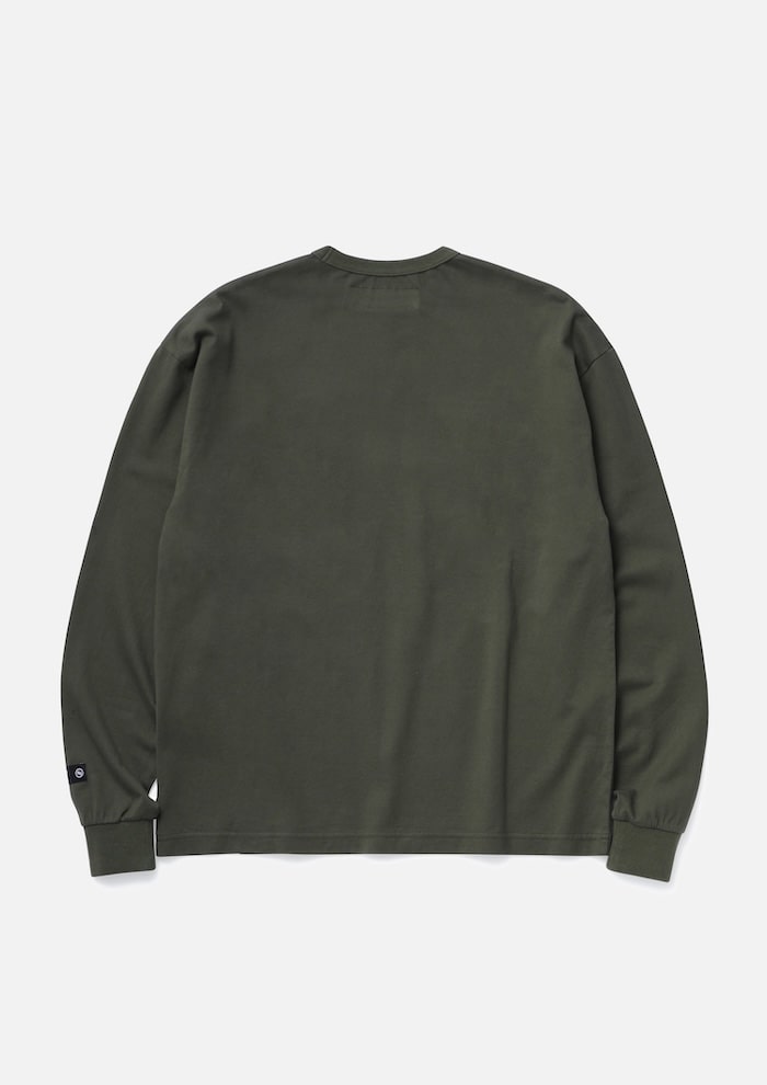 トップス NEIGHBORHOOD BORDER CREWNECK LS SAXE L BORDER CREWNECK LS