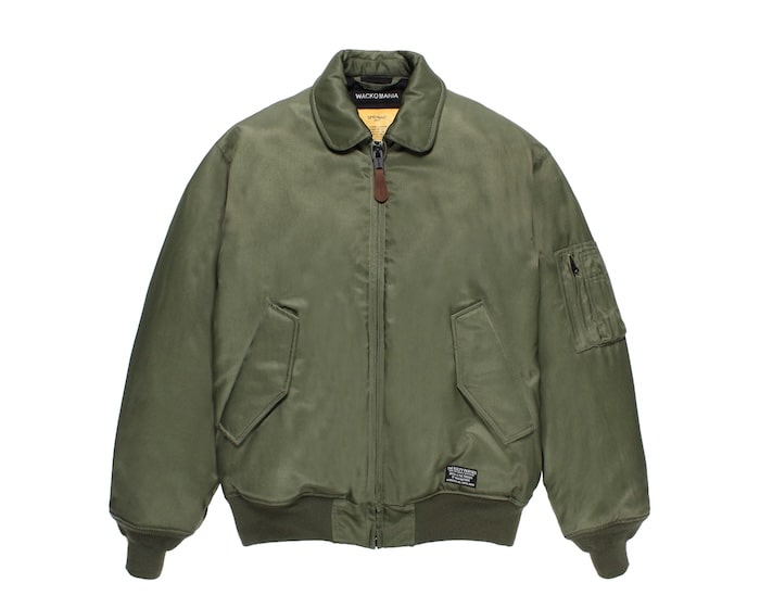 wacko maria フライトジャケット WACKO MARIA】 －MA-1 FLIGHT JACKET (TYPE-2)－ no：23FW-WMO-ML02