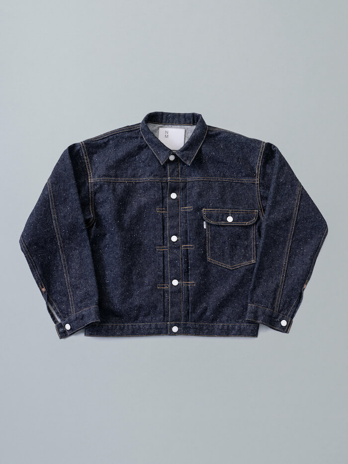 New Manual #001 T-BACK DENIM JACKET ONE-WASHED