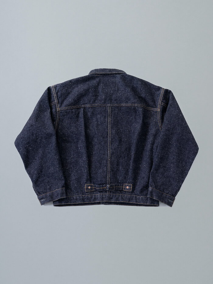 New Manual(ニューマニュアル)｜#001 T-BACK DENIM JACKET ONE-WASHED