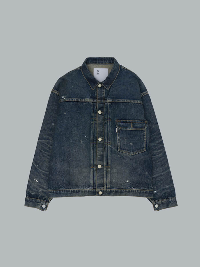 New Manual #001 T-BACK DENIM JACKET