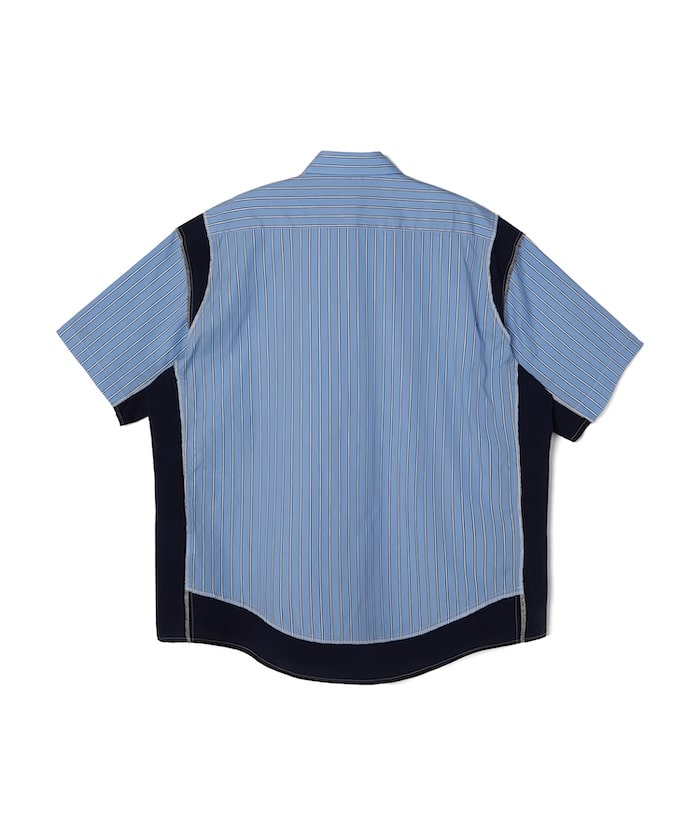 ⭐️本日のみ値下げ⭐️エヌハリウッド 半袖 ストライプシャツ N.HOOLYWOOD N.HOOLYWOOD (エヌハリウッド) / HALF SLEEVE SHIRT | 公式通販