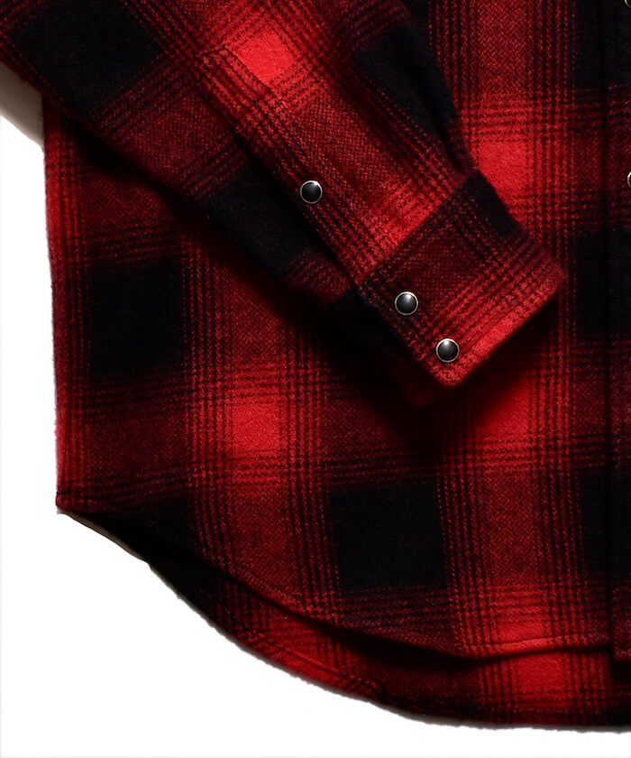MINEDENIM(マインデニム)｜Ombre Check Flannel RF Western SH