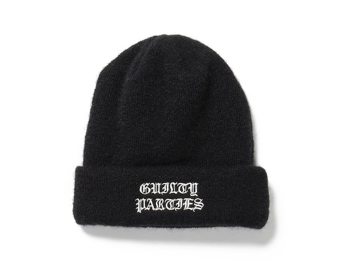 WACKO MARIA MOHAIR KNIT WATCH CAP 黒23AW WACKO MARIA MOHAIR KNIT WATCH CAP 黒23AW