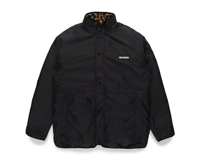 WACKO MARIA LEOPARD BOA JACKET GRAY キムタク WACKO MARIA LEOPARD BOA JACKET GRAY キムタク