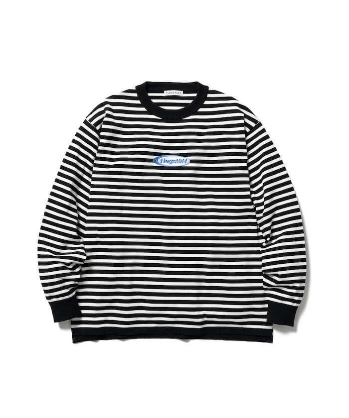 F-LAGSTUF-F(フラグスタフ)｜BORDER KNIT L/S TEE｜正規通販取扱店 In 