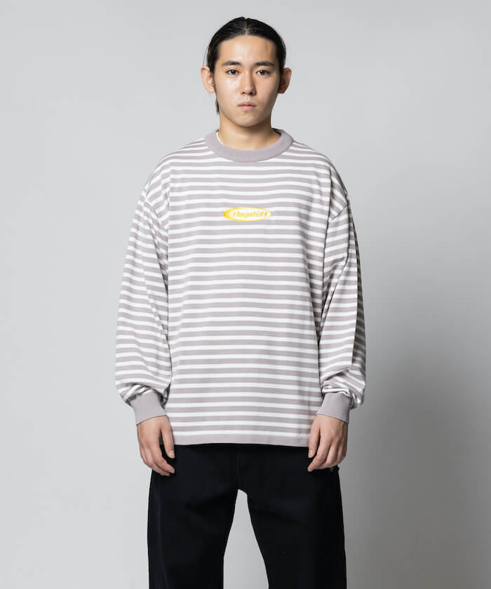F-LAGSTUF-F(フラグスタフ)｜BORDER KNIT L/S TEE｜正規通販取扱店 In 