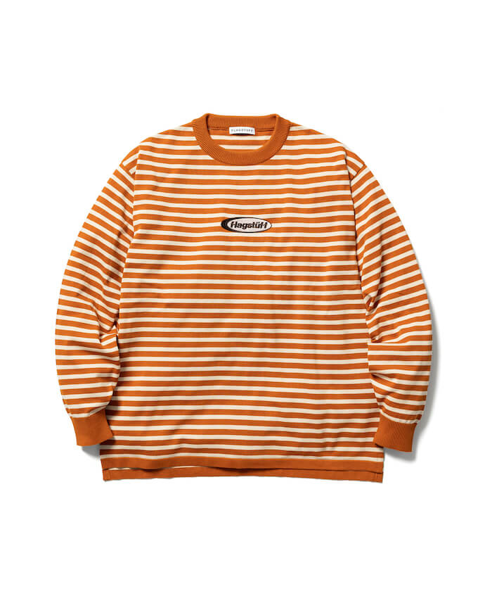 F-LAGSTUF-F(フラグスタフ)｜BORDER KNIT L/S TEE｜正規通販取扱店 In 