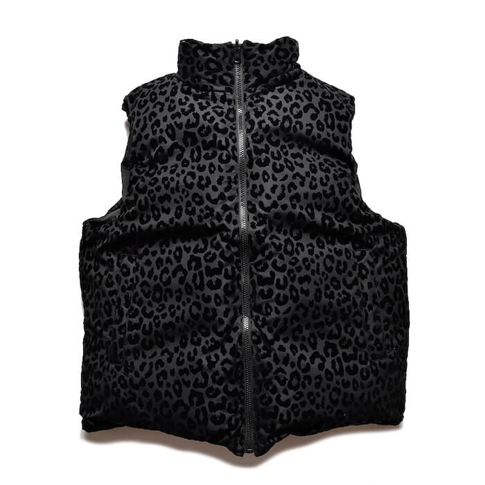 MINEDENIM　B.Leopard Reversible Down Vest _DSC0362.JPG