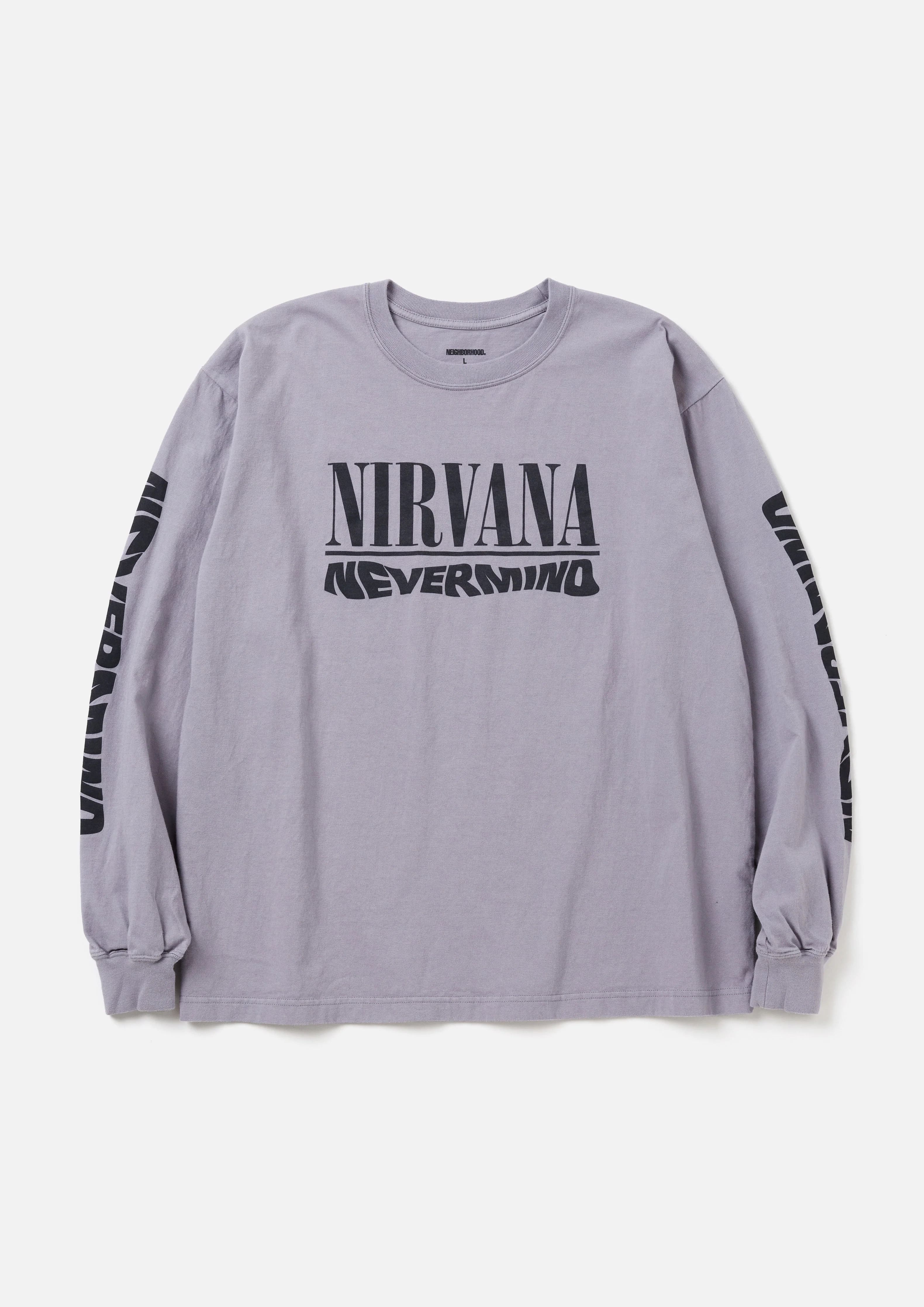 NEIGHBORHOOD(ネイバーフッド)｜NH X NIRVANA . TEE LS ｜正規通販取扱 