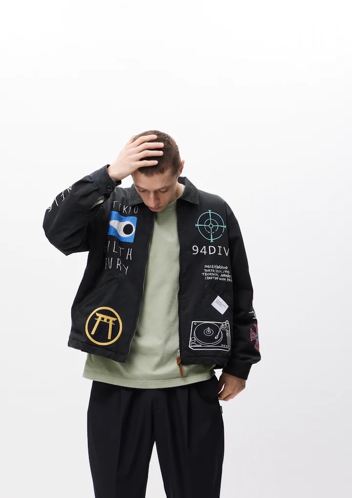 NEIGHBORHOOD 21SS かぶせる SOUVENIR/C-JKT