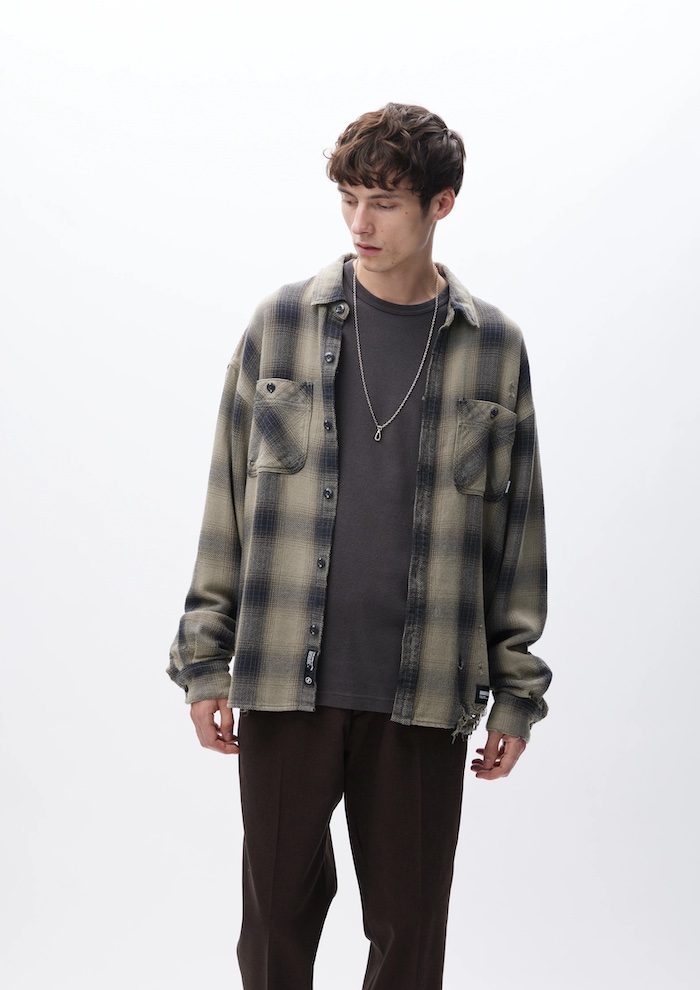 NEIGHBORHOOD(ネイバーフッド)｜SAVAGE BLOCK HOMBRE CHECK SHIRT LS 