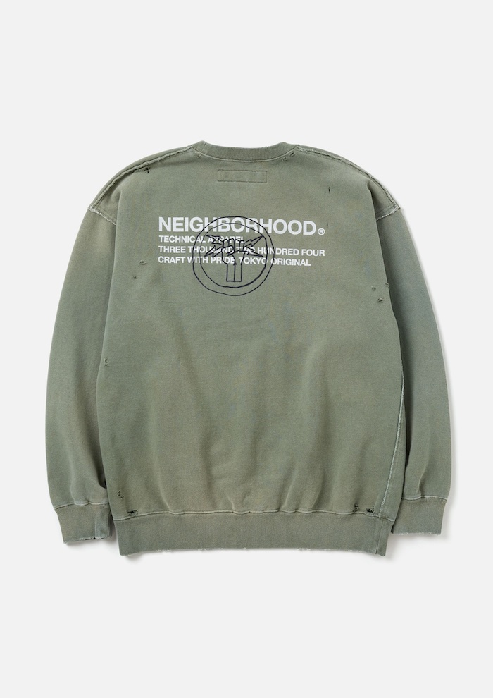 NEIGHBORHOOD(ネイバーフッド)｜SAVAGE SWEAT SHIRT LS｜正規通販取扱  