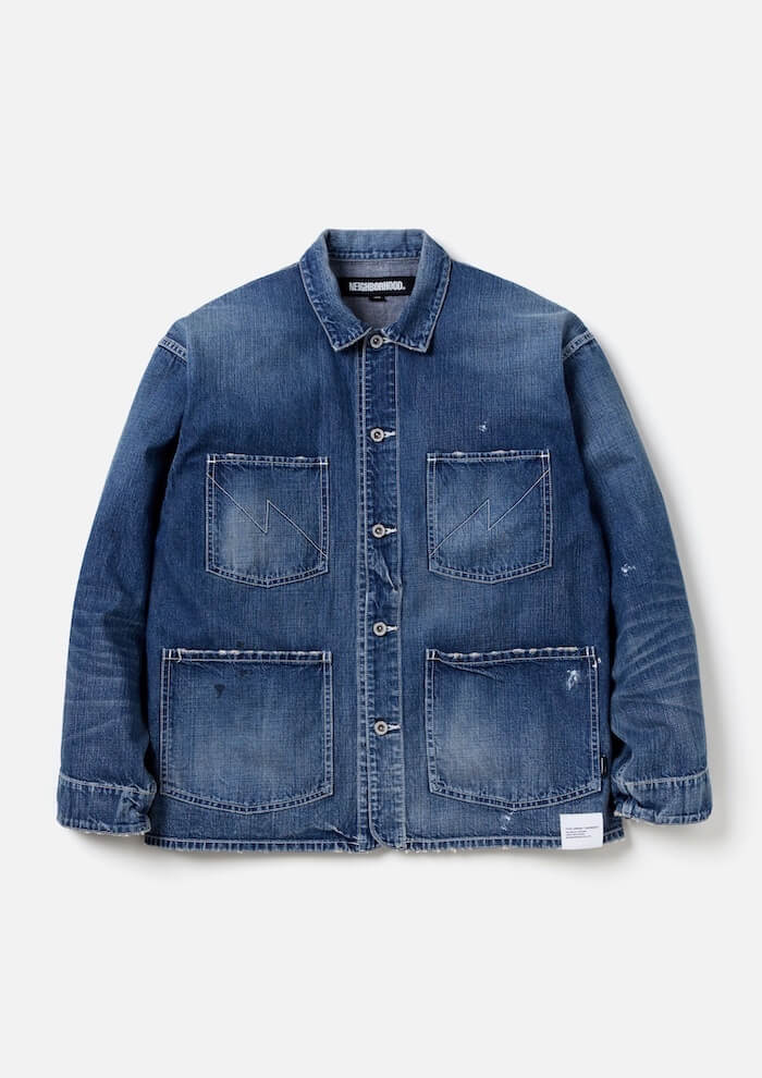 NEIGHBORHOOD(ネイバーフッド)｜WASHED COVERALL JACKET｜正規通販取扱  