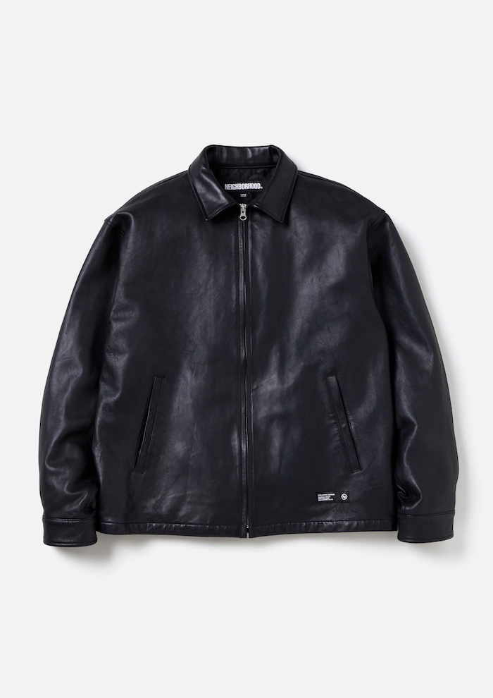 NEIGHBORHOOD(ネイバーフッド)｜LEATHER ZIP WORK JACKET｜正規通販  
