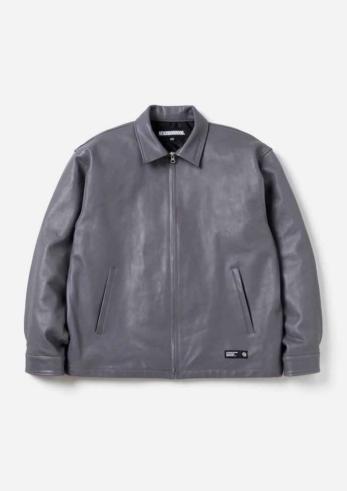 NEIGHBORHOOD(ネイバーフッド)｜LEATHER ZIP WORK JACKET｜正規通販  