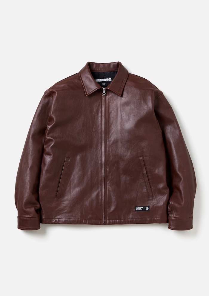 NEIGHBORHOOD(ネイバーフッド)｜LEATHER ZIP WORK JACKET｜正規通販 