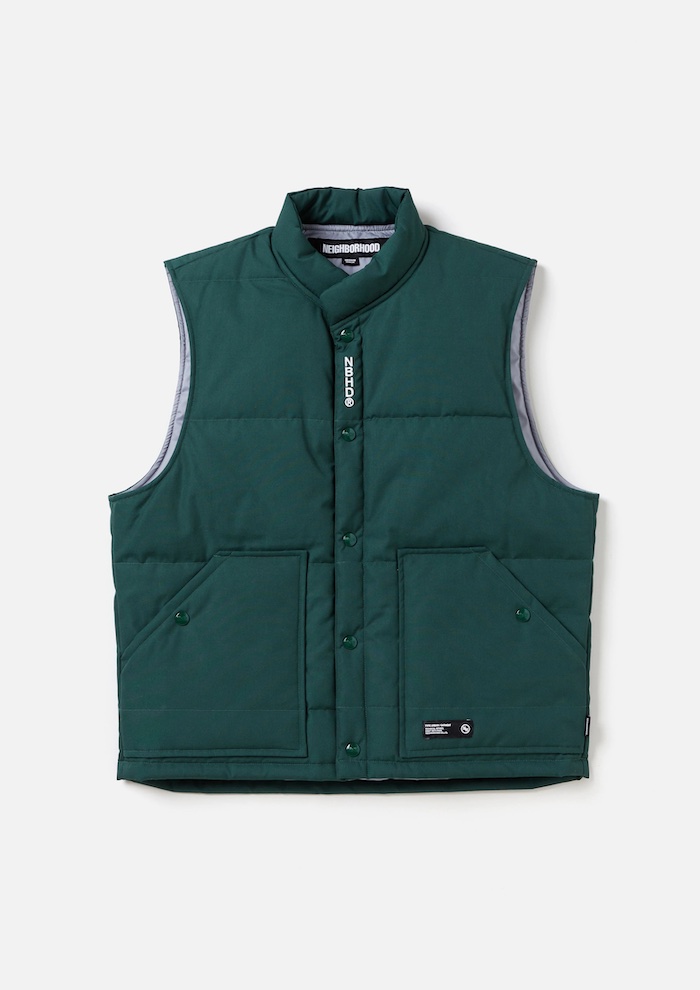 NEIGHBORHOOD PADDED WORK VEST ベスト チャコール（NEIGHBORHOOD 