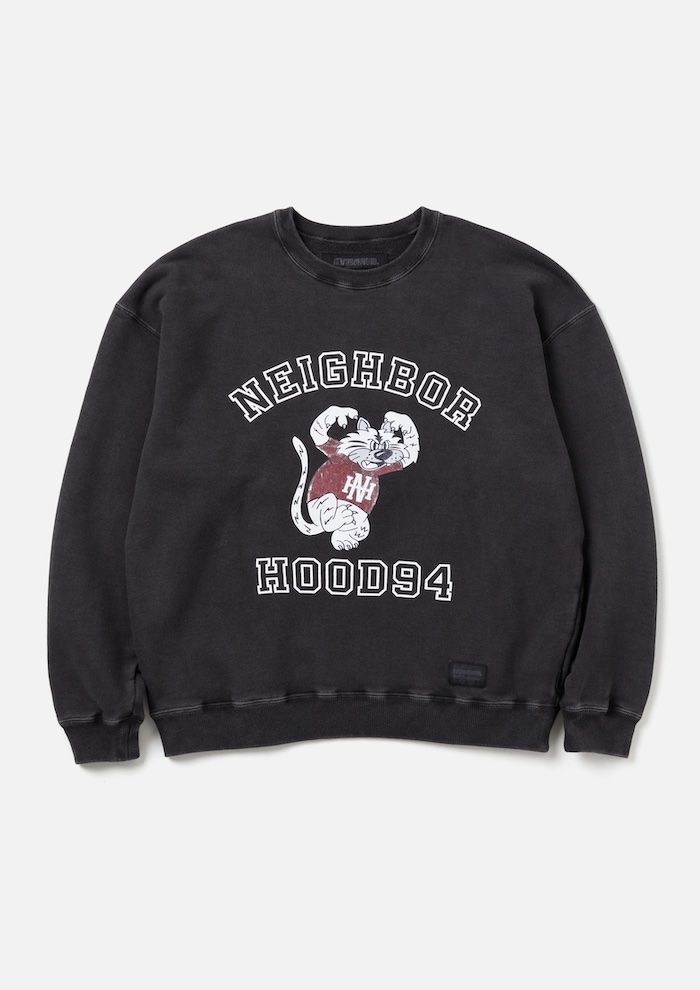 NEIGHBORHOOD(ネイバーフッド)｜PIGMENT DYED SWEAT SHIRT LS｜正規 
