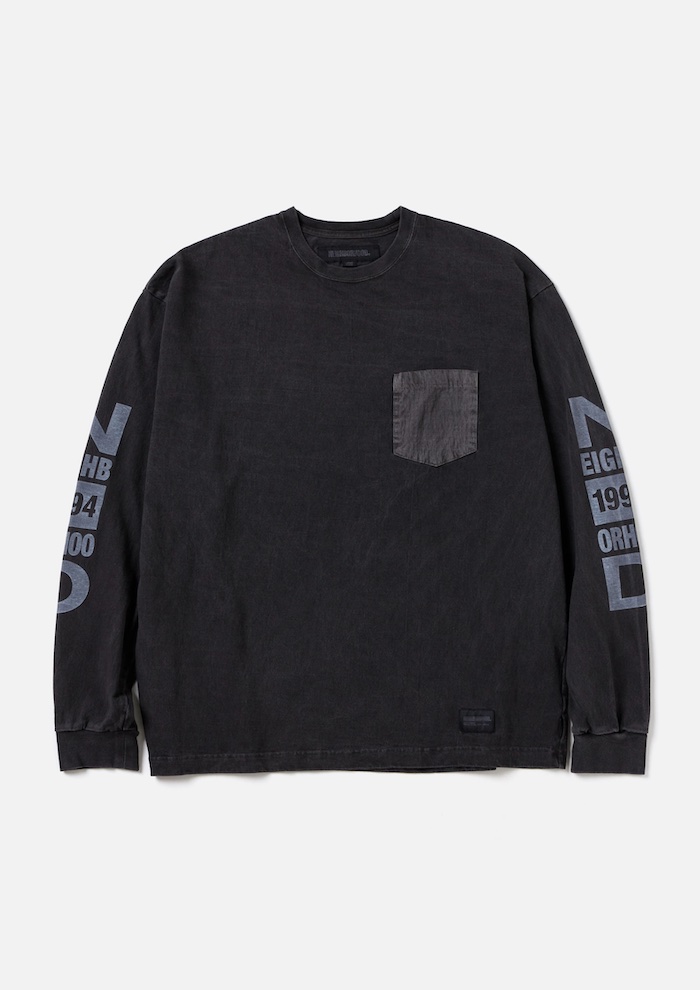 NEIGHBORHOOD(ネイバーフッド)｜PIGMENT DYED CREWNECK LS｜正規通販 