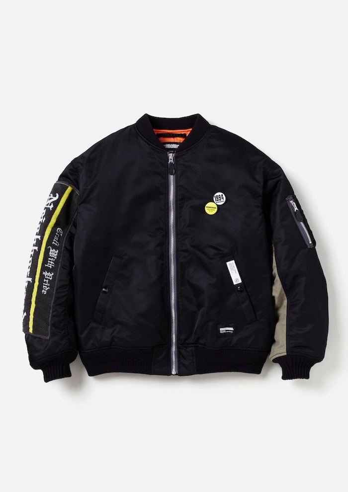 NEIGHBORHOOD(ネイバーフッド)｜MA-1 FLIGHT JACKET MOD｜正規通販取扱 
