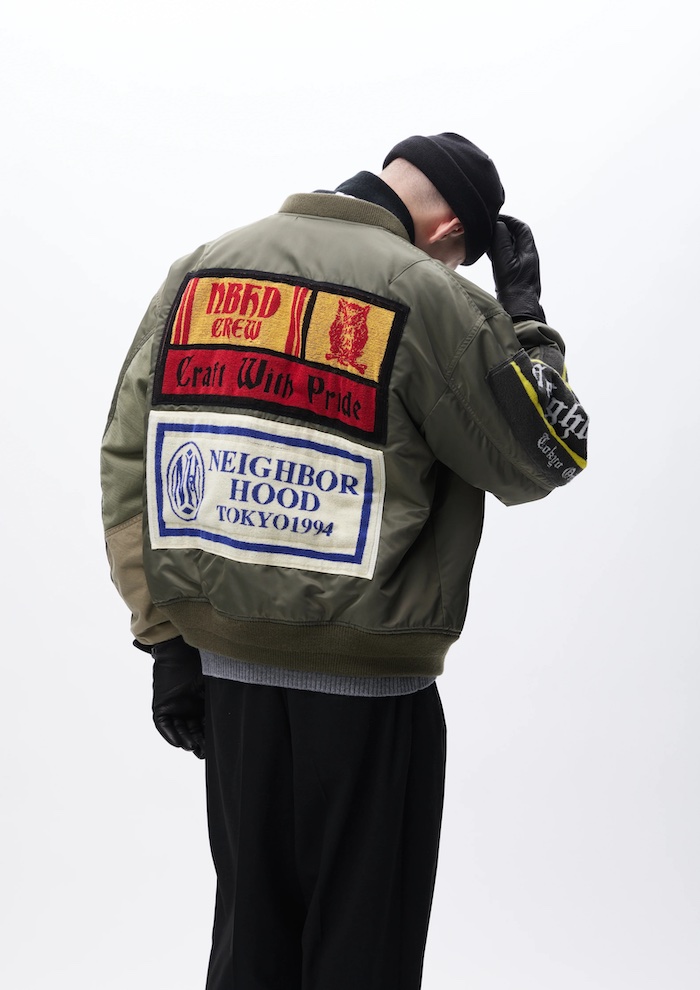 NEIGHBORHOOD(ネイバーフッド)｜MA-1 FLIGHT JACKET MOD｜正規通販取扱 