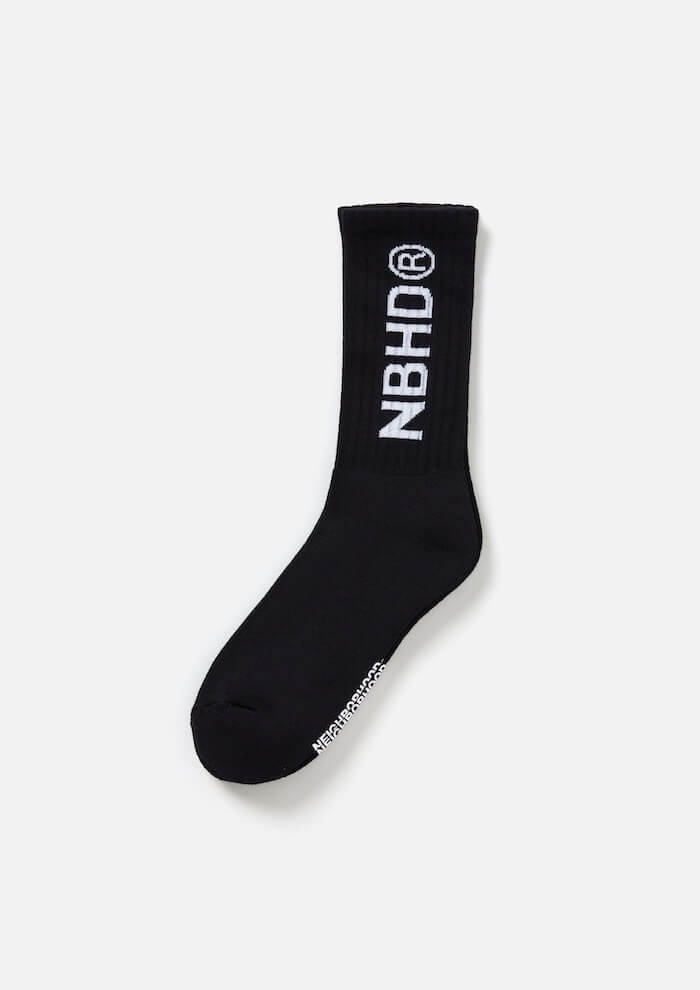 高評価のクリスマスプレゼント NEIGHBORHOOD(ネイバーフッド)｜NBHD SOCKS｜正規通販取扱 LOGO レッグウェア
