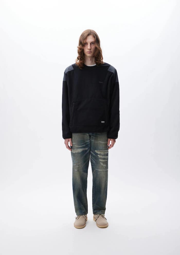 neighborhood SAVAGE 行き着き DENIM PANTS 伊勢丹限定 青
