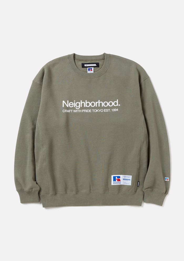 NEIGHBORHOOD(ネイバーフッド)｜NH X RUSSELL ATHLETIC . SWEAT SHIRT 