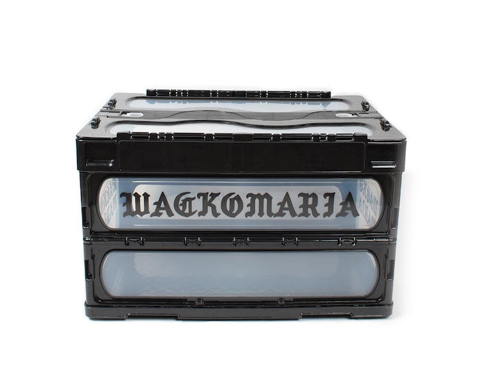 WACKO MARIA ロゴ入り収納ボックス WACKO MARIA FOLDABLE CONTAINER