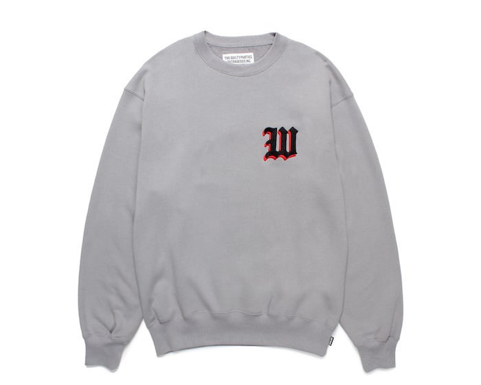 WACKO MARIA(ワコマリア)｜MIDDLE WEIGHT CREW NECK SWEAT SHIRT