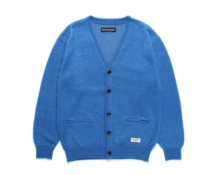 WACKOMARIA ワコマリア 25ss新作 カーディガン WACKO MARIA(ワコマリア)｜MOHAIR CARDIGAN( TYPE-1 ) ｜正規通販取扱