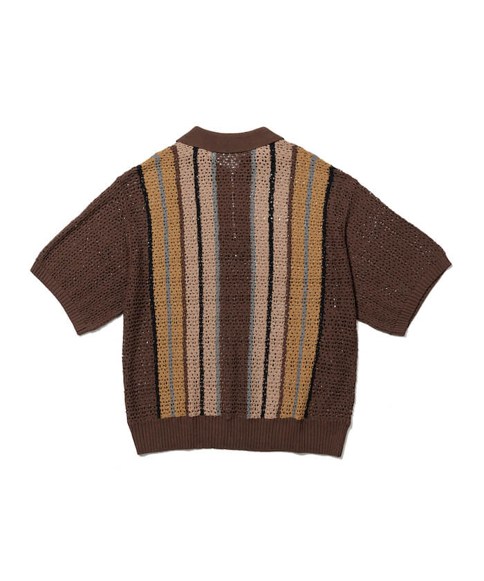 F-LAGSTUF-F(フラグスタフ)｜STRIPE S/S H/Z SUMMER SWEATER