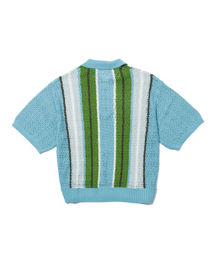 F-LAGSTUF-F(フラグスタフ)｜STRIPE S/S H/Z SUMMER SWEATER｜正規通販 