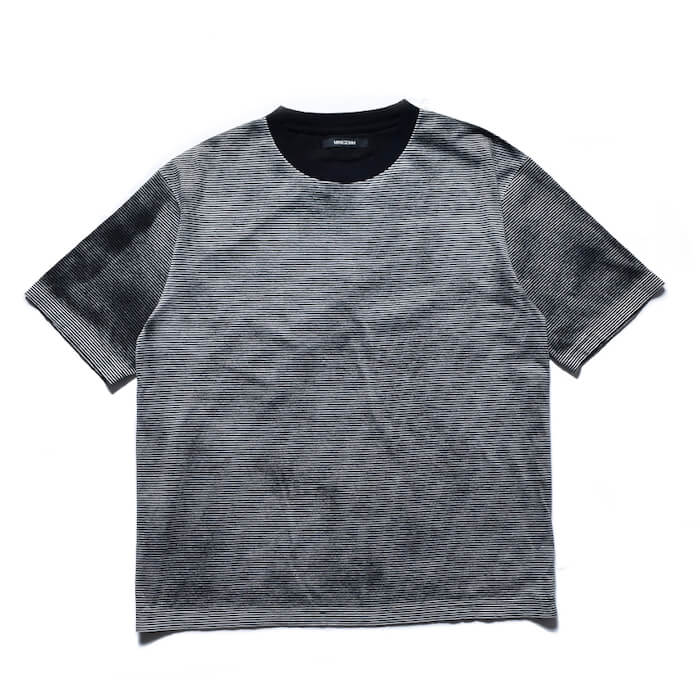 Seepage Border Crewneck Tシャツ MINEDENIM MINEDENIM(マインデニム) Seepage Border Crewneck T-SH(シルケット
