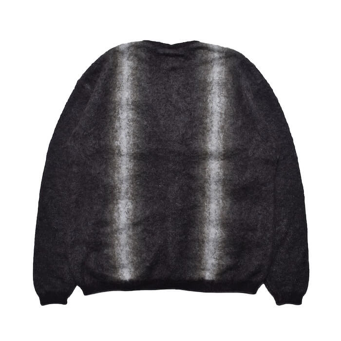 トップス MINEDENIM Zebra Mohair Knit MINEDENIM - Zebra Mohair Knit Crewneck Pullover / 2310-6002