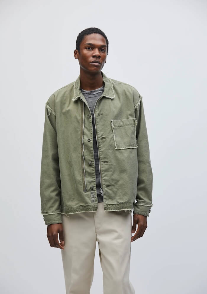 NEIGHBORHOOD(ネイバーフッド)｜UNTRIMMED ZIP SHIRT LS｜正規通販取扱 