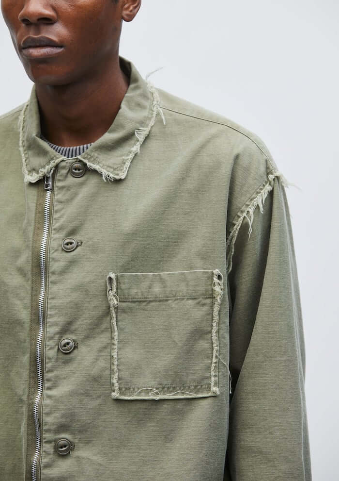 NEIGHBORHOOD(ネイバーフッド)｜UNTRIMMED ZIP SHIRT LS｜正規