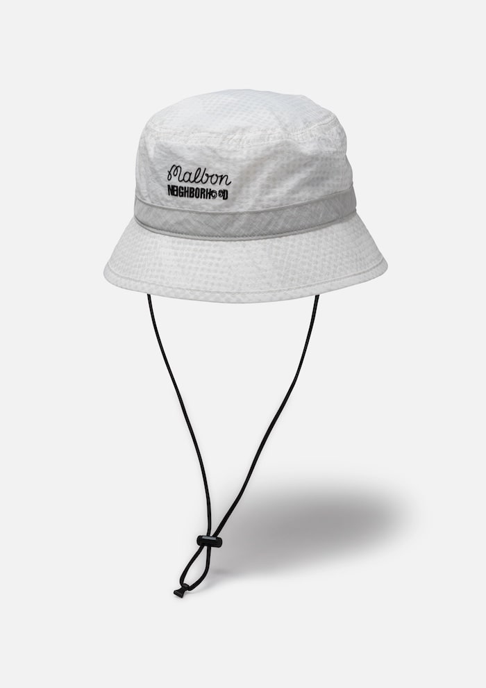 NEIGHBORHOOD X MALBON GOLF バケットハット L NEIGHBORHOOD X MALBON GOLF . BUCKET L 黒