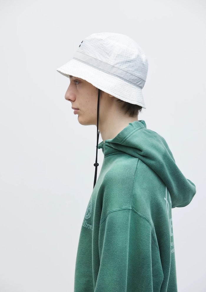 NH X MALBON GOLF . BUCKET HAT