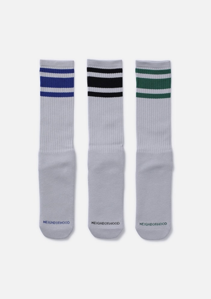 NEIGHBORHOOD(ネイバーフッド)｜CLASSIC 3PAC SOCKS｜正規通販取扱店