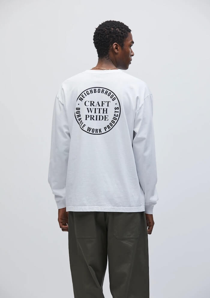 24SS NEIGHBORHOOD LS-2 ロゴプリントTシャツ 公式通販 NEIGHBORHOOD 