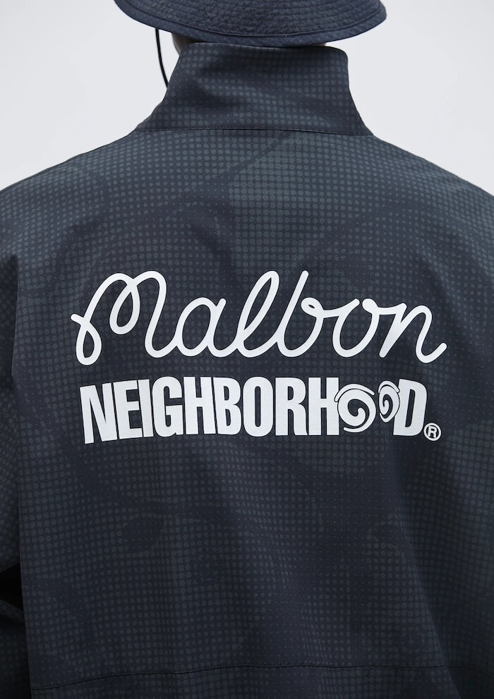 メンズウェア NEIGHBORHOOD X MALBON GOLF CAMO JACKET NEIGHBORHOOD(ネイバーフッド)｜NH X MALBON GOLF . COURSE CAMO