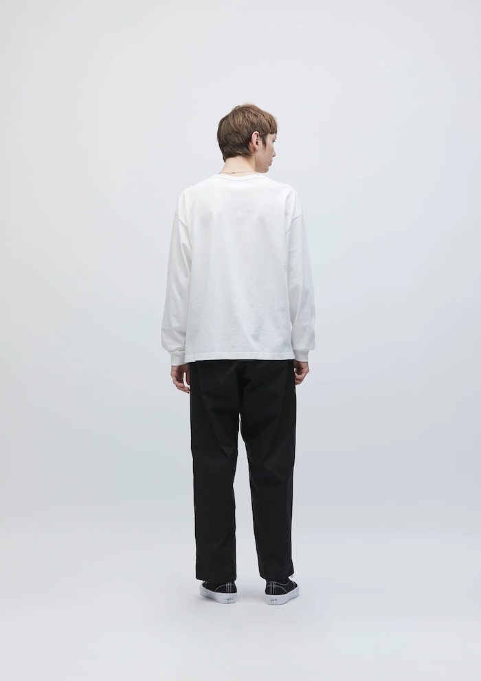 【NEIGHBORHOOD】BW CREWNECK-P LS BORDER CREWNECK LS