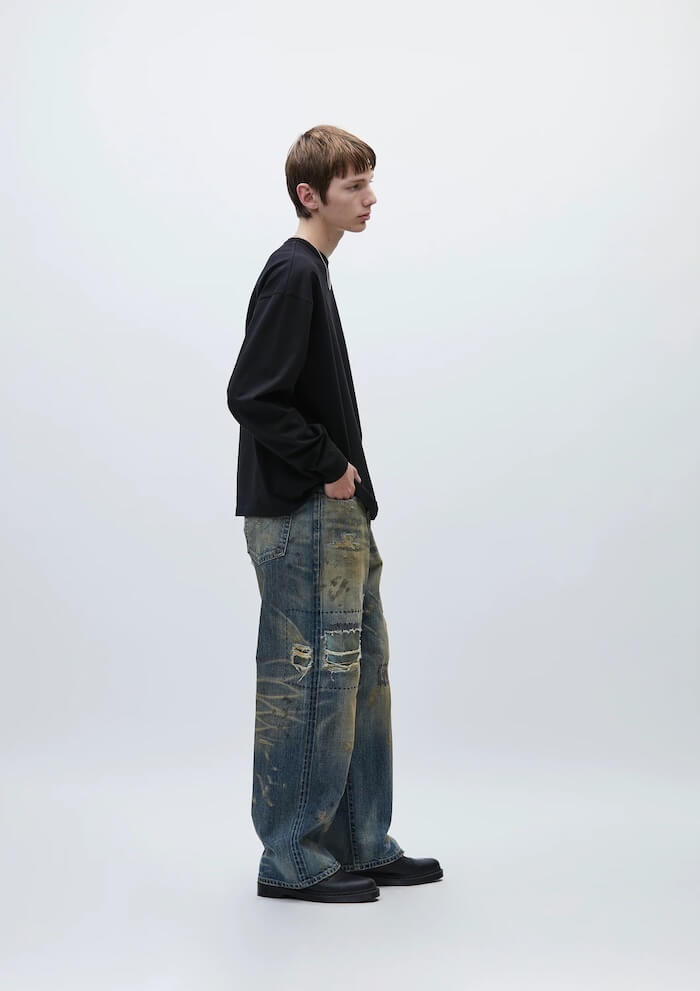 NEIGHBORHOOD(ネイバーフッド)｜SAVAGE DENIM DP WIDE PANTS｜正規通販