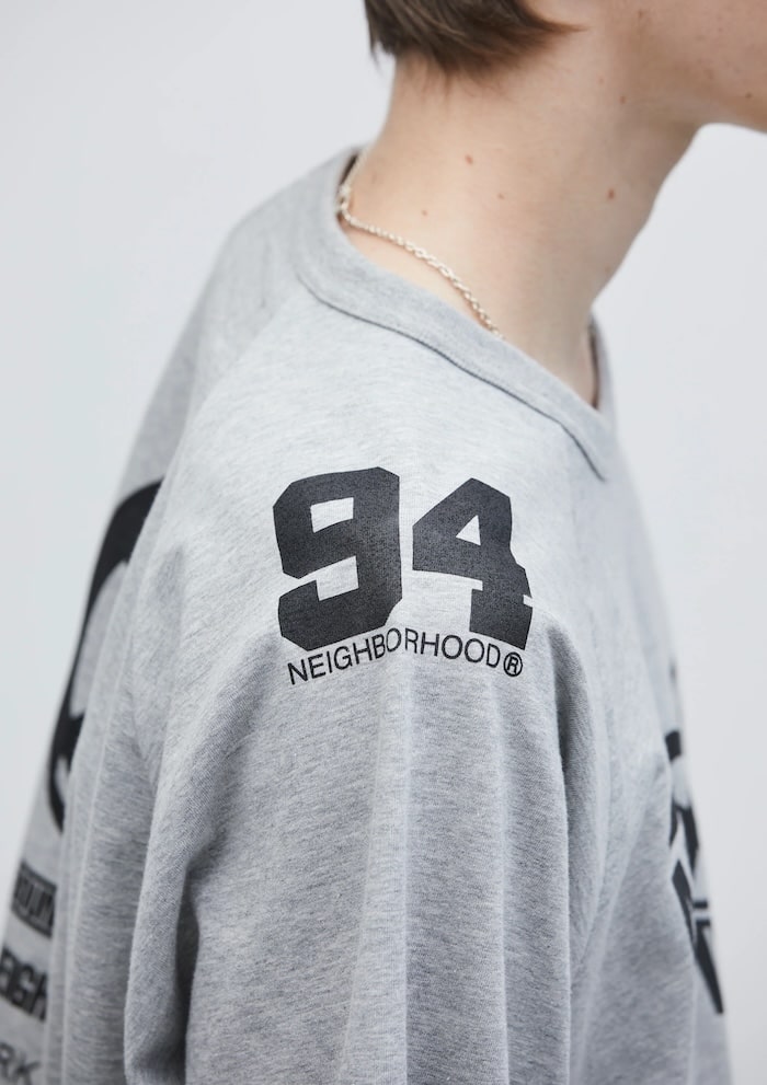 NEIGHBORHOOD クルーネック カットソー グレー S NEIGHBORHOOD(ネイバーフッド)｜NH X BOUNTY HUNTER X RUSSELL